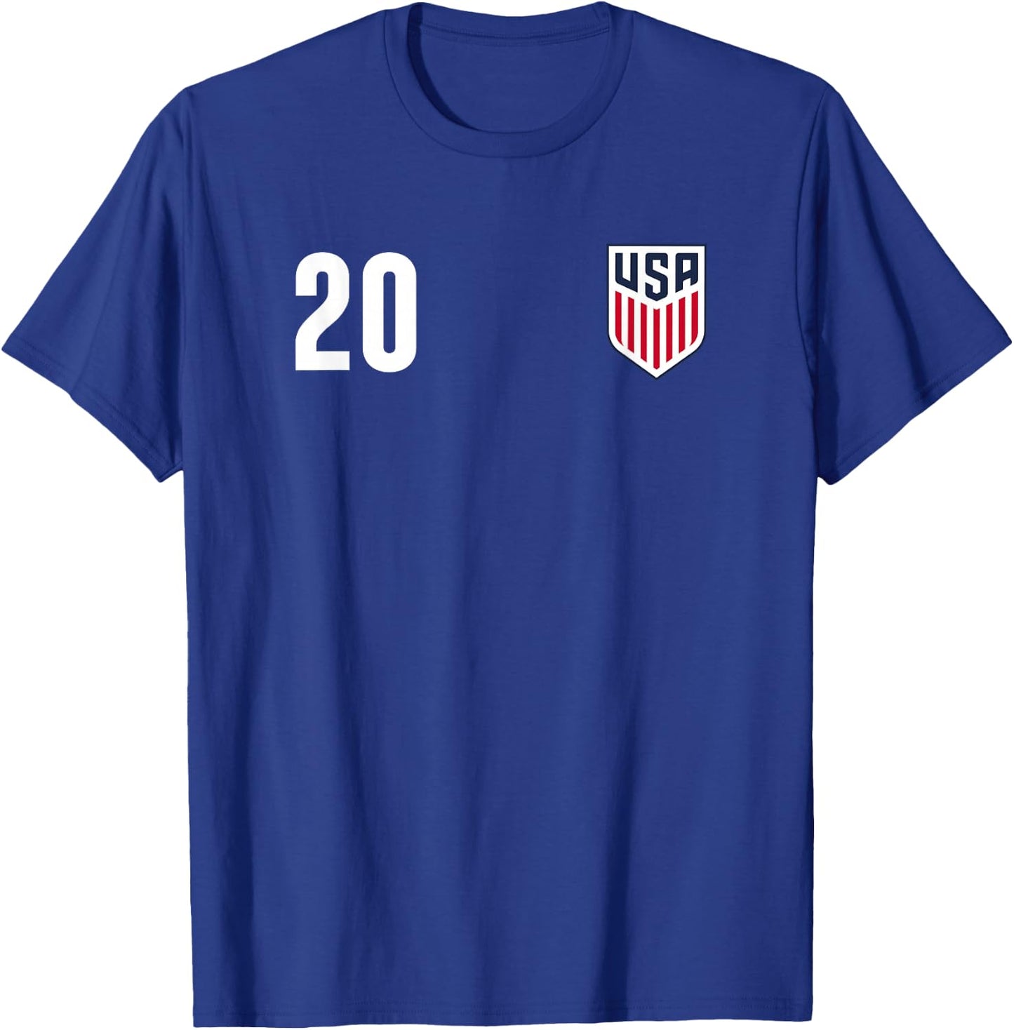 Officially Licensed US Soccer Folarin Balogun, Legacy #20 T-Shirt - T-Shirt | Royal