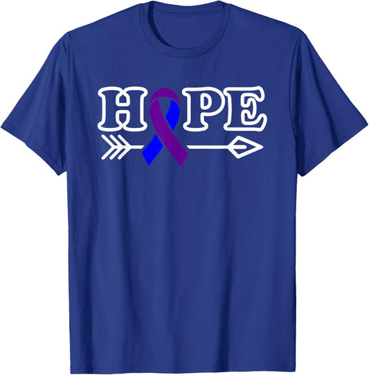 Hope MCTD Mixed Connective Tissue Disease Awareness T-Shirt - T-Shirt | Royal