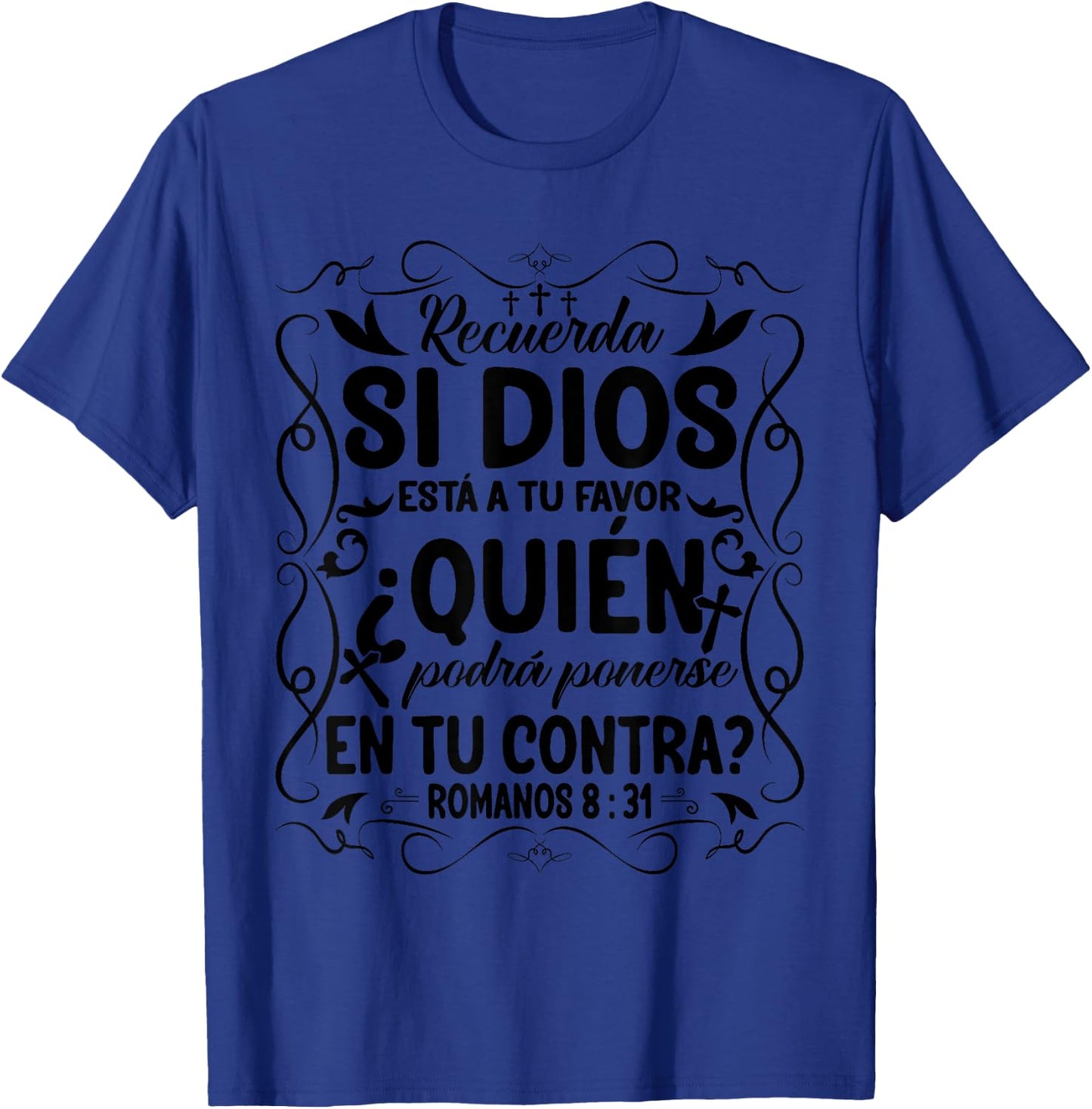 Camisetas Cristianas En Espanol Frases Biblia Jesús Te Ama T-Shirt - T-Shirt | Royal