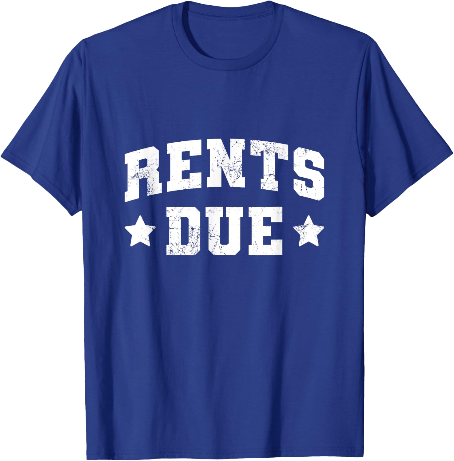 Funny Workout Rents Due Gym Weight Lifting Bodybuilding T-Shirt - T-Shirt | Royal