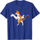 Funny Cat with Unicorn Swimming Ring Pool Cats T-Shirt - T-Shirt | Royal