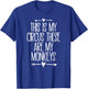 This Is My Circus These Are My Monkeys Funny Mom Arrows T-Shirt - T-Shirt | Royal