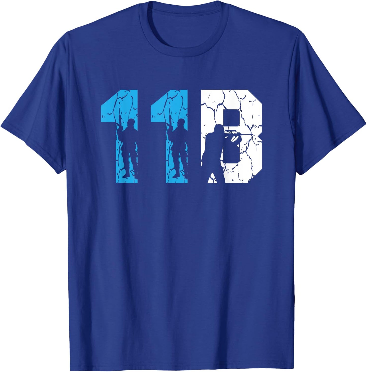 Military 11B Infantry Fort Benning T-Shirt - T-Shirt | Royal