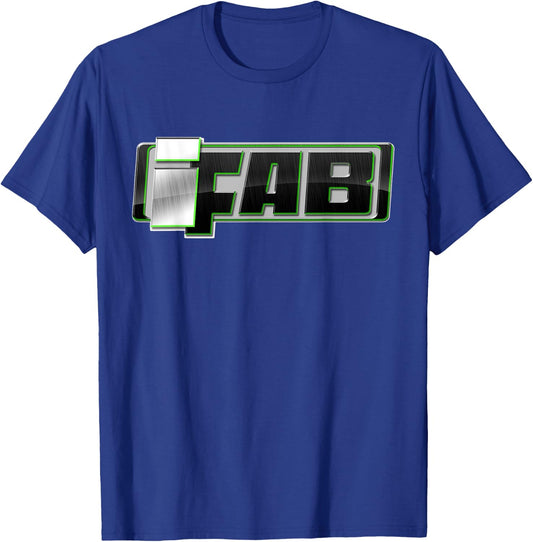 IFab Mfg green red logo shirt T-Shirt - T-Shirt | Royal