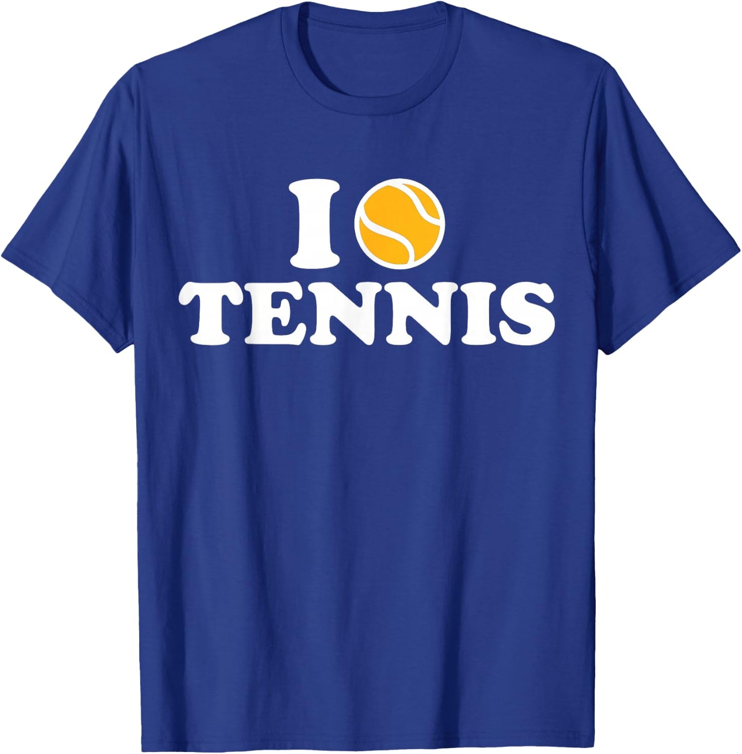 I love Tennis T-Shirt - T-Shirt | Royal