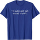 Sudo apt-get install - Linux Enthusiast Coder T-Shirt - T-Shirt | Royal