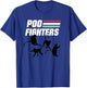 Poo Fighters - Funny Monkeys Throwing Poop T-Shirt - T-Shirt | Royal
