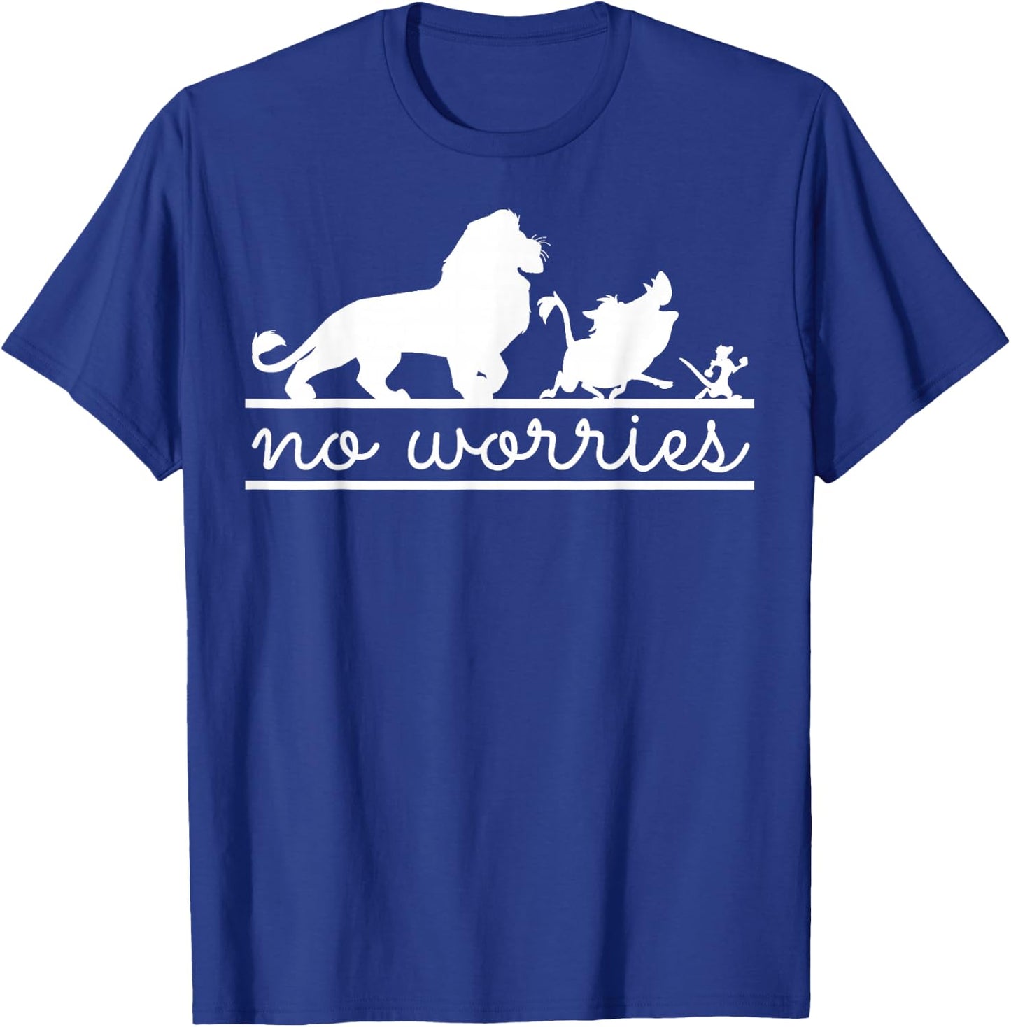 Disney Lion King No Worries Silhouette Trio T-Shirt - T-Shirt | Royal