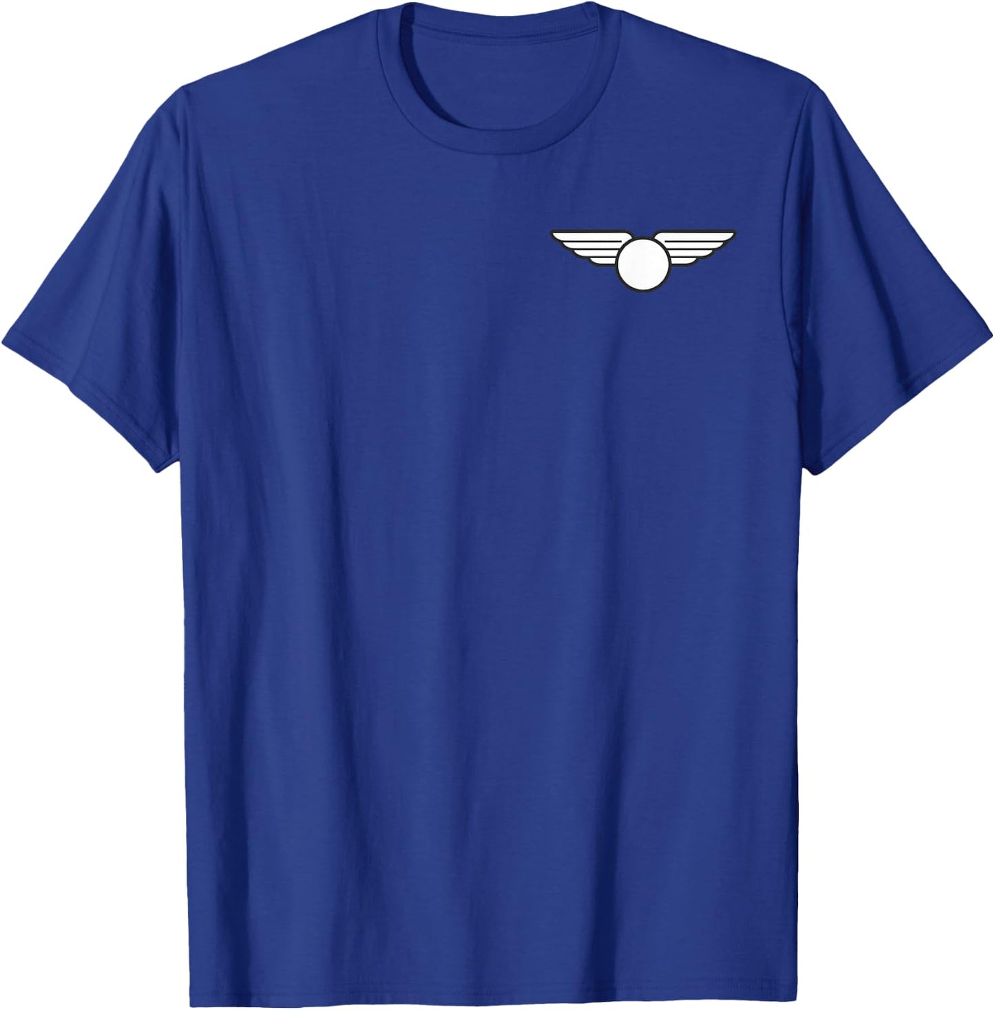 Airplane Flying Wing Design Aviation T-Shirt - T-Shirt | Royal