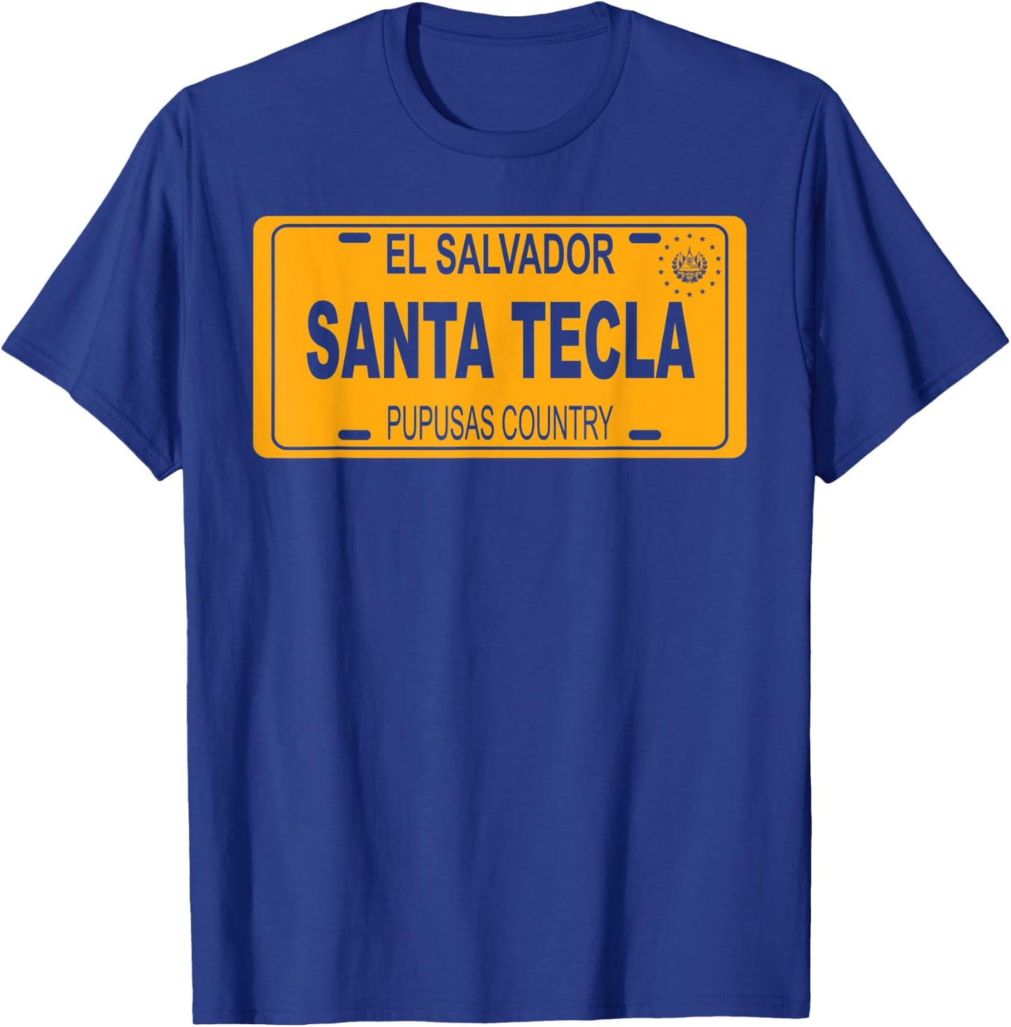 Santa Tecla El Salvador Pupusas Country T-Shirt - T-Shirt | Royal