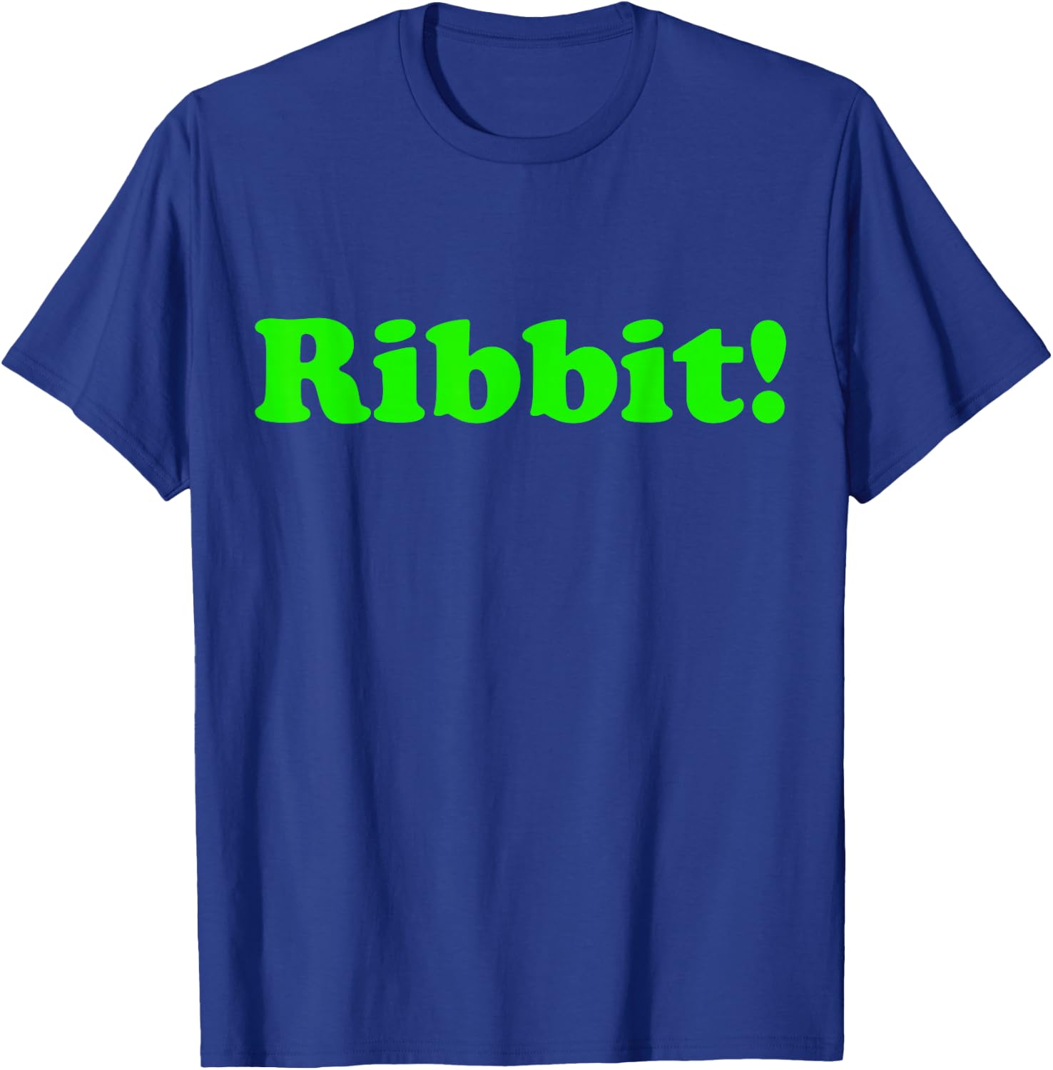 Ribbit Frog Peeper Love Song Croak Noise Funny Cute Toad Fan T-Shirt - T-Shirt | Royal