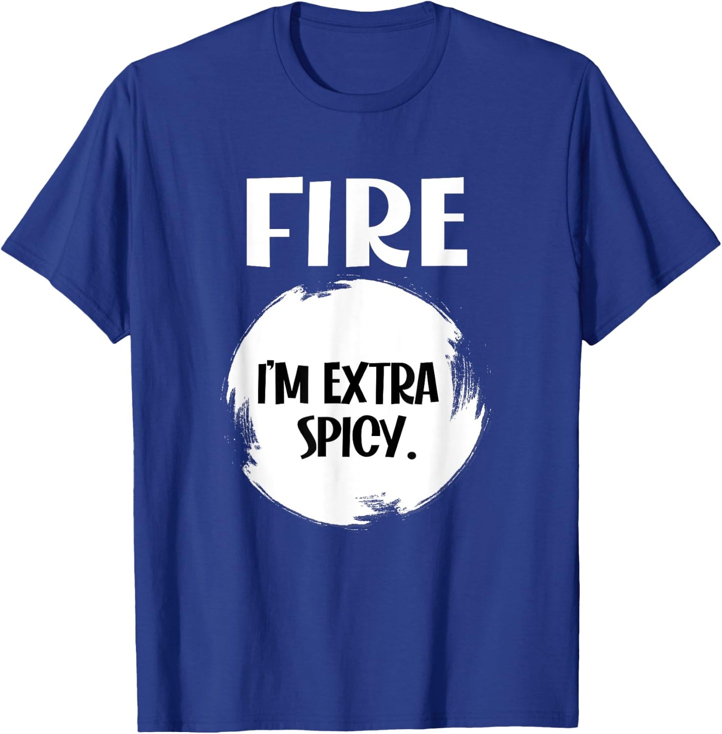 FIRE - Hot Packet Funny Taco Matching Halloween Costume T-Shirt - T-Shirt | Royal