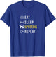 Plane Spotting Pilot Aeroplane Flying Hobby Gift T-Shirt - T-Shirt | Royal