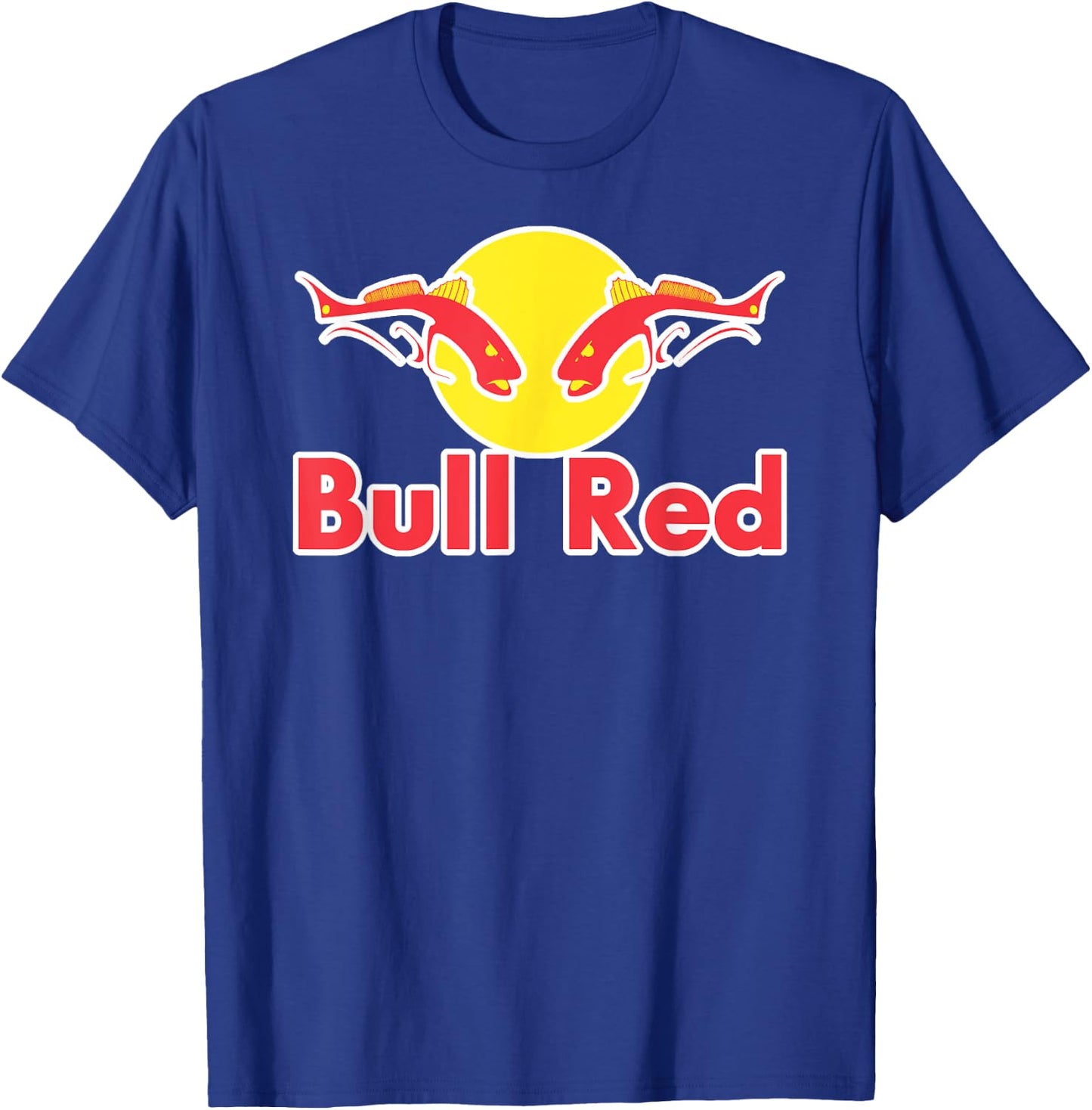 Bull Redfish Saltwater Pole Breakers T-Shirt - T-Shirt | Royal
