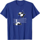 Panda Bear Wrestler Wrestling Grappling T-Shirt - T-Shirt | Royal