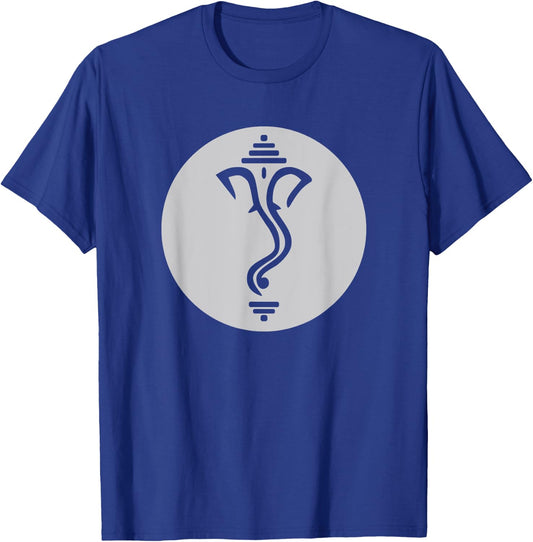 Symbol Ganesha Meditation Spiritual India Yoga T-Shirt - T-Shirt | Royal