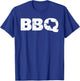 Texas BBQ novelty Texas barbecue and map vintage BBQ T-Shirt - T-Shirt | Royal