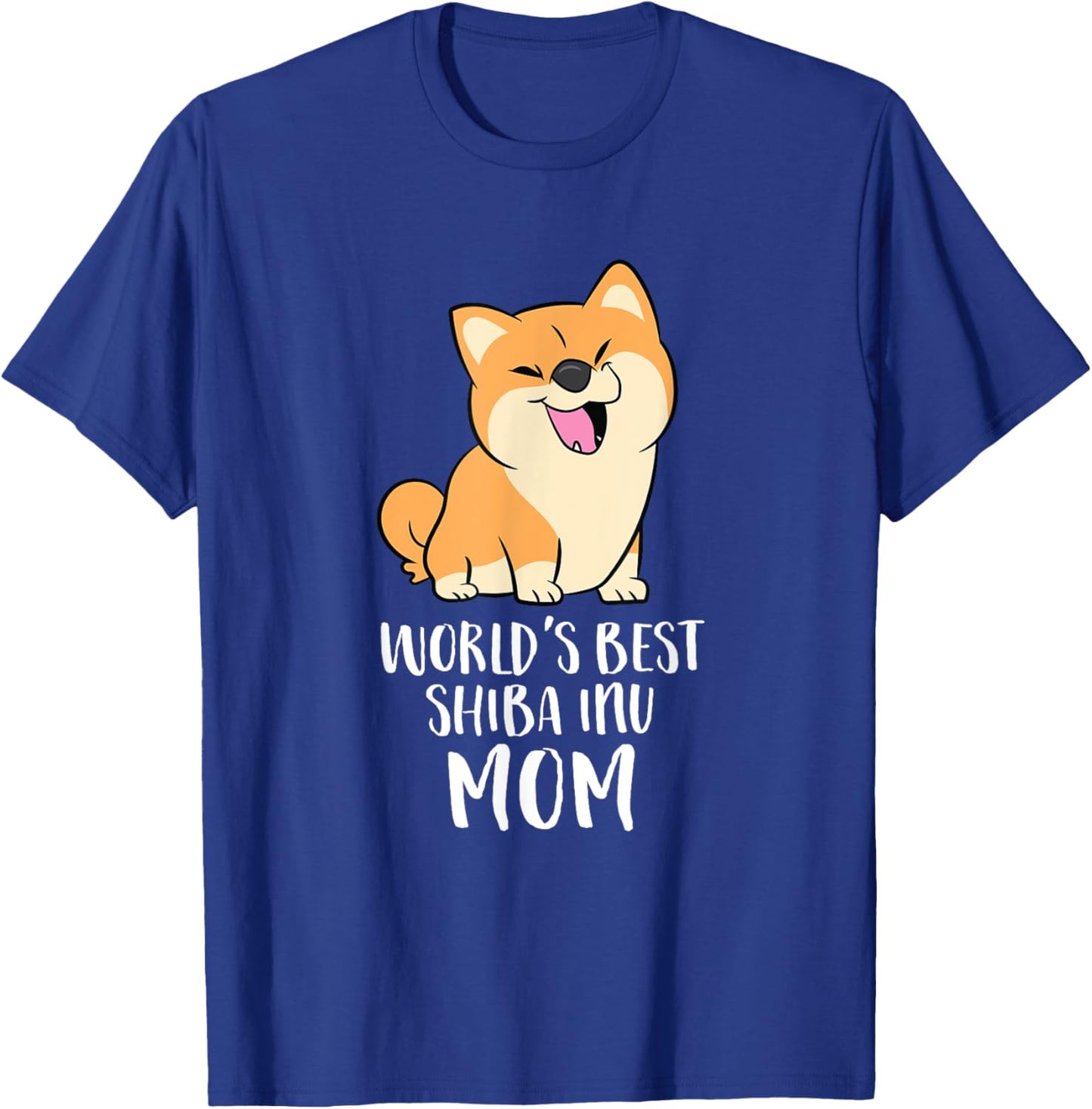 World's Best Shiba Inu Mom Dog Shiba Mama Cute Shiba Inu T-Shirt - T-Shirt | Royal