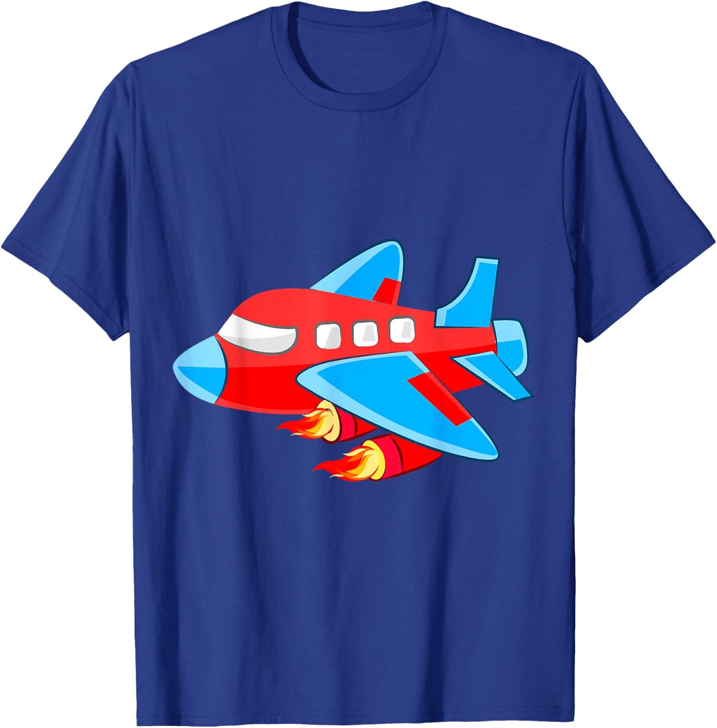 Boy Gifts Airplane Shirts For Boys. Airplane Shirts For Kids T-Shirt - T-Shirt | Royal