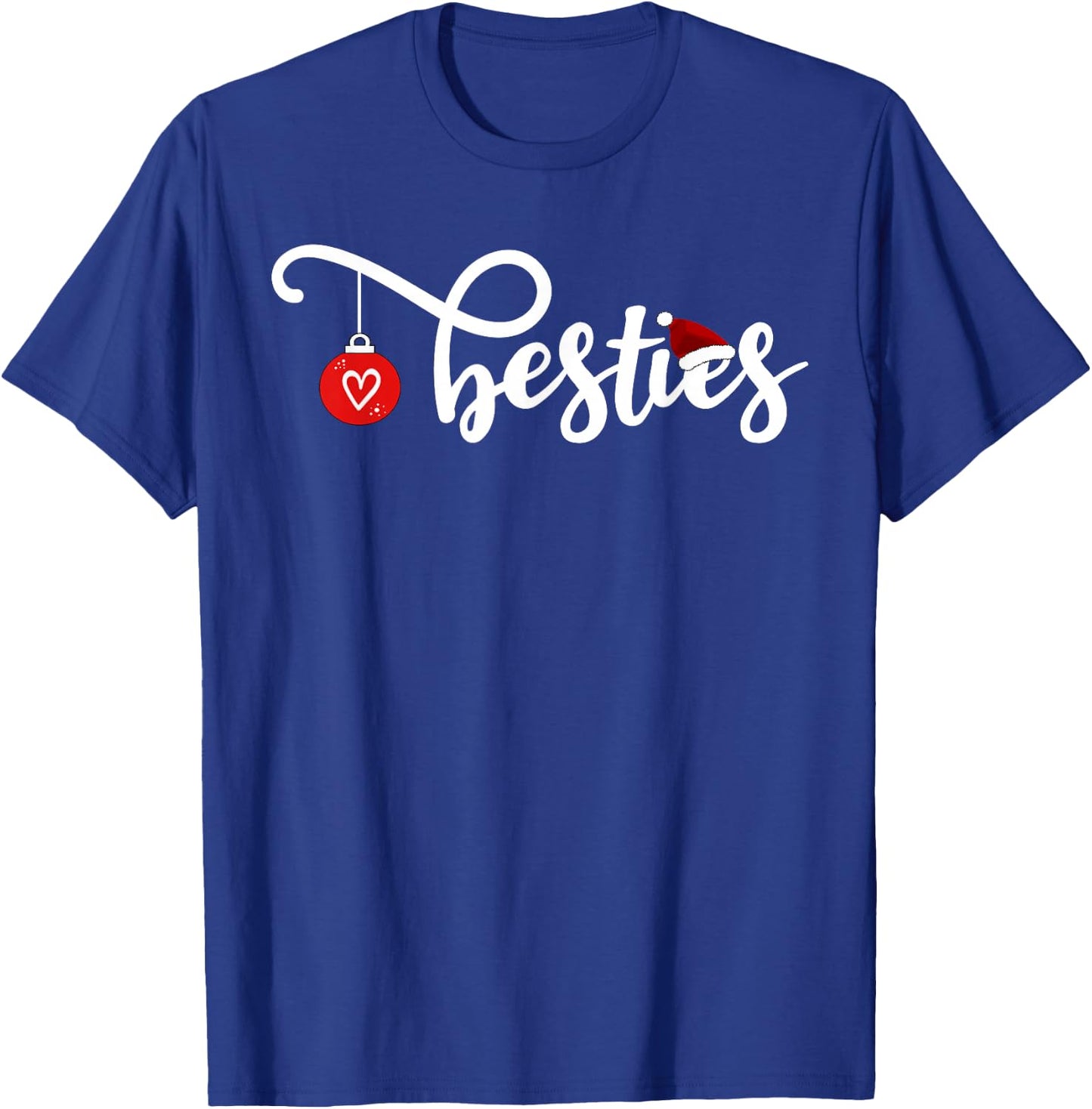 Besti Friend Christmas Cute Besties Christmas T-Shirt - T-Shirt | Royal