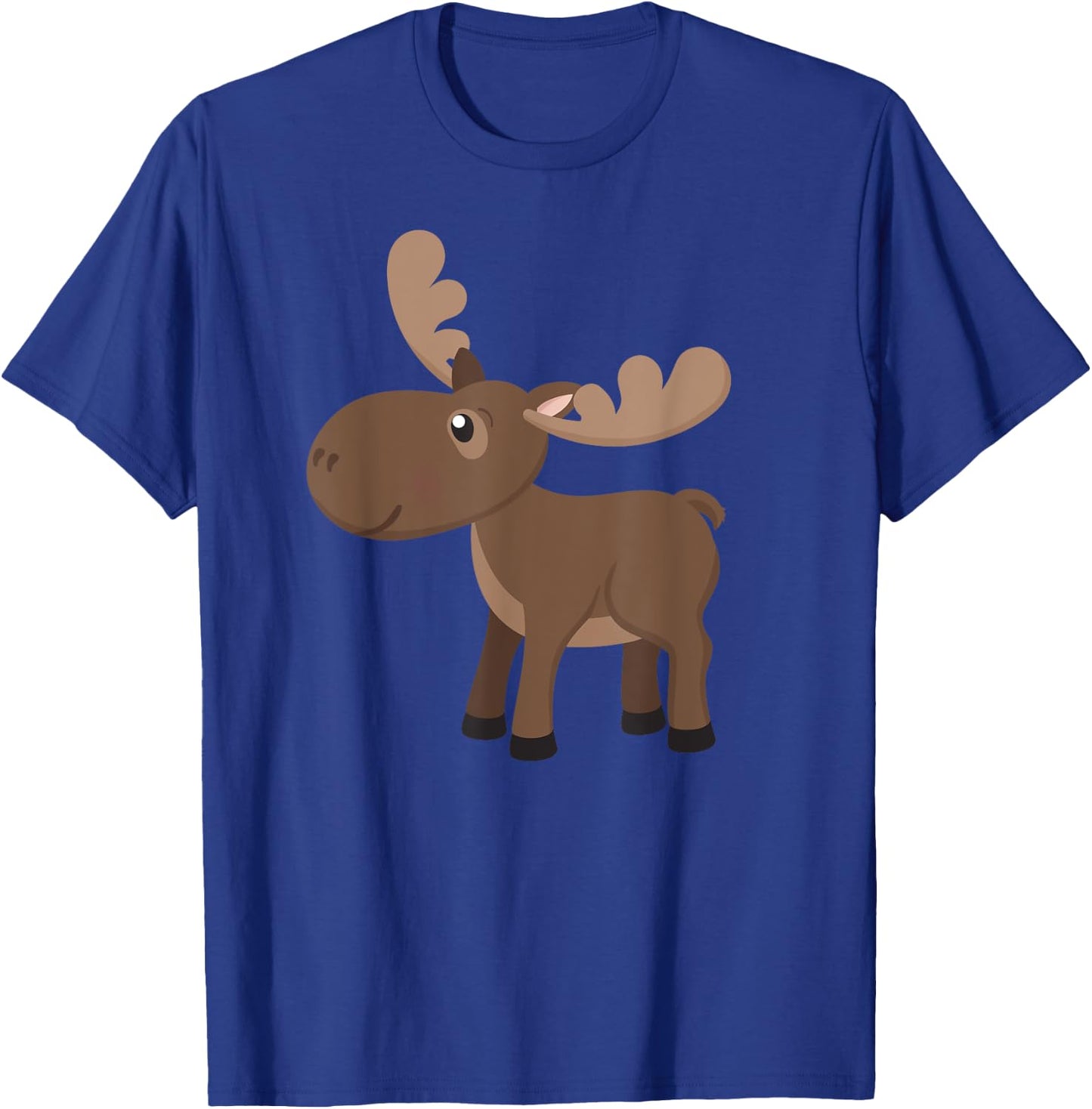Moose Shirt For Girls and Boys MOOSE Shirts For Kids T-Shirt - T-Shirt | Royal