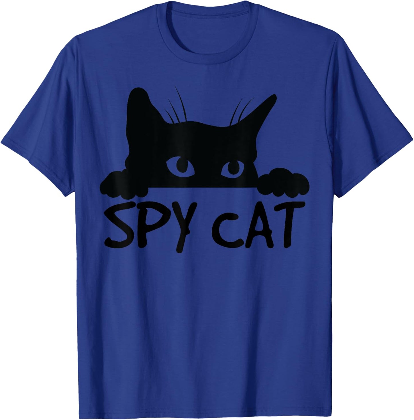 Spy Cat Cute Cat Lover Cat Mom Cat Lady Funny Cat T-Shirt - T-Shirt | Royal