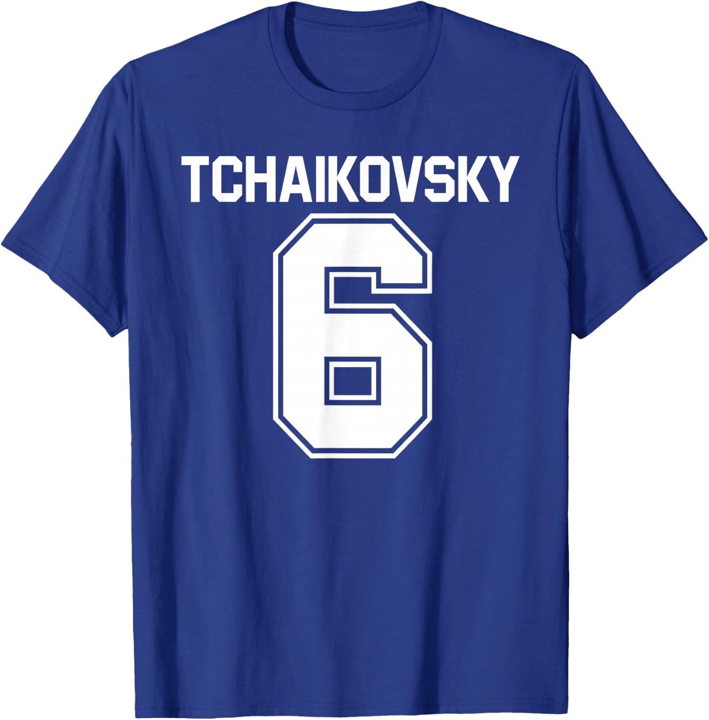 Tchaikovsky 6 Orchestra Composer Symphony T-Shirt - T-Shirt | Royal
