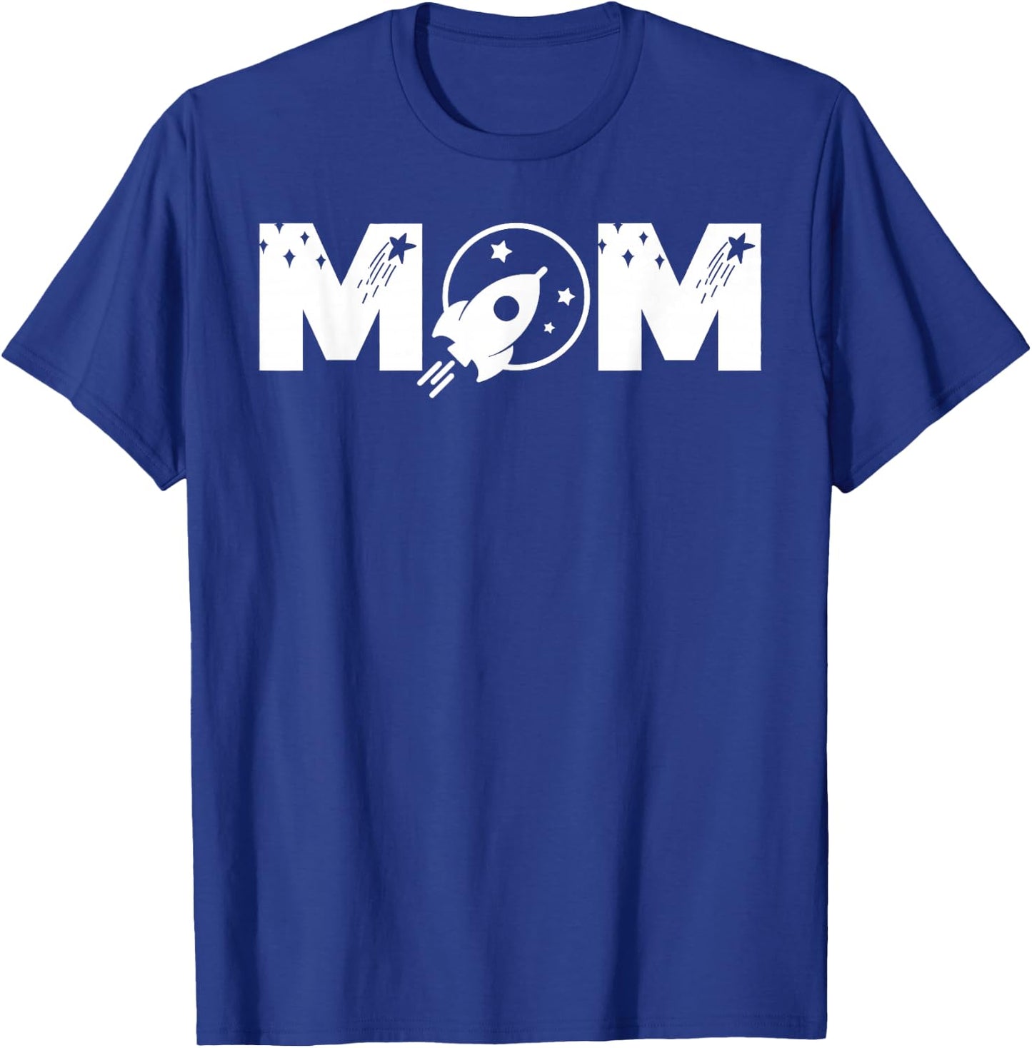 Funny Mum Space Astronaut Birthday Party T-Shirt - T-Shirt | Royal