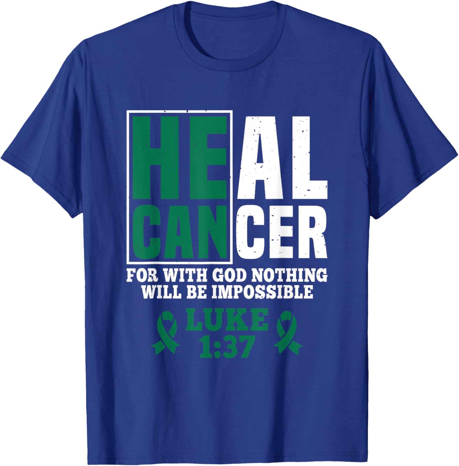 My God is Stronger Than Liver Cancer Survivor T-Shirt - T-Shirt | Royal