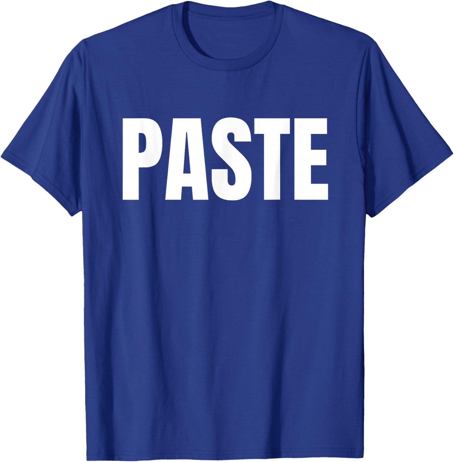 Copy And Paste Matching Partners And Twin Siblings T-Shirt - T-Shirt | Royal