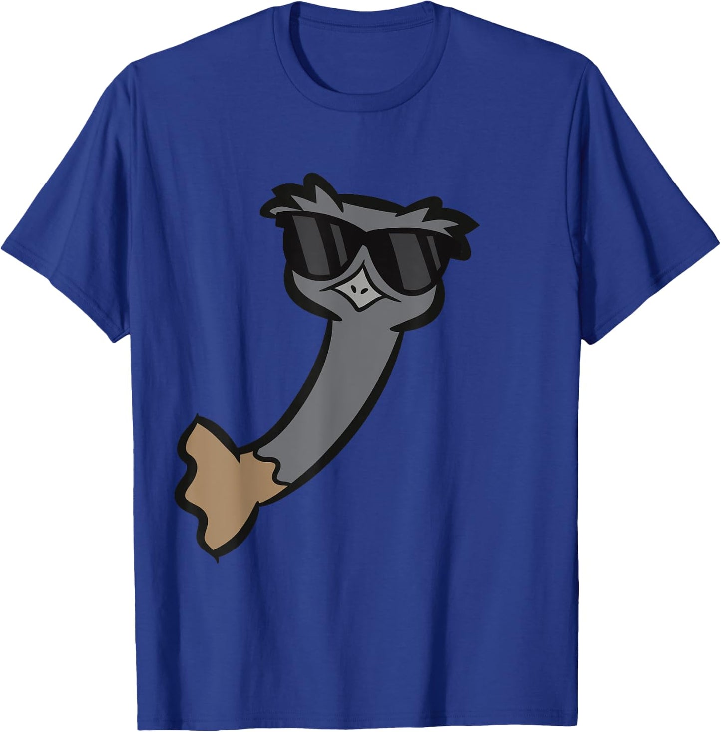 Cute Emu Bird Love Emus T-Shirt - T-Shirt | Royal