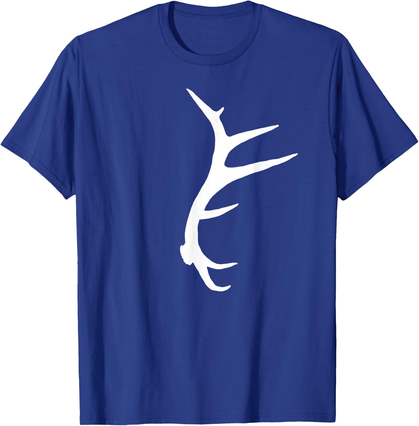 Classic Elk Shed Antler ; Horn Hunter Elk Shirt T-Shirt - T-Shirt | Royal