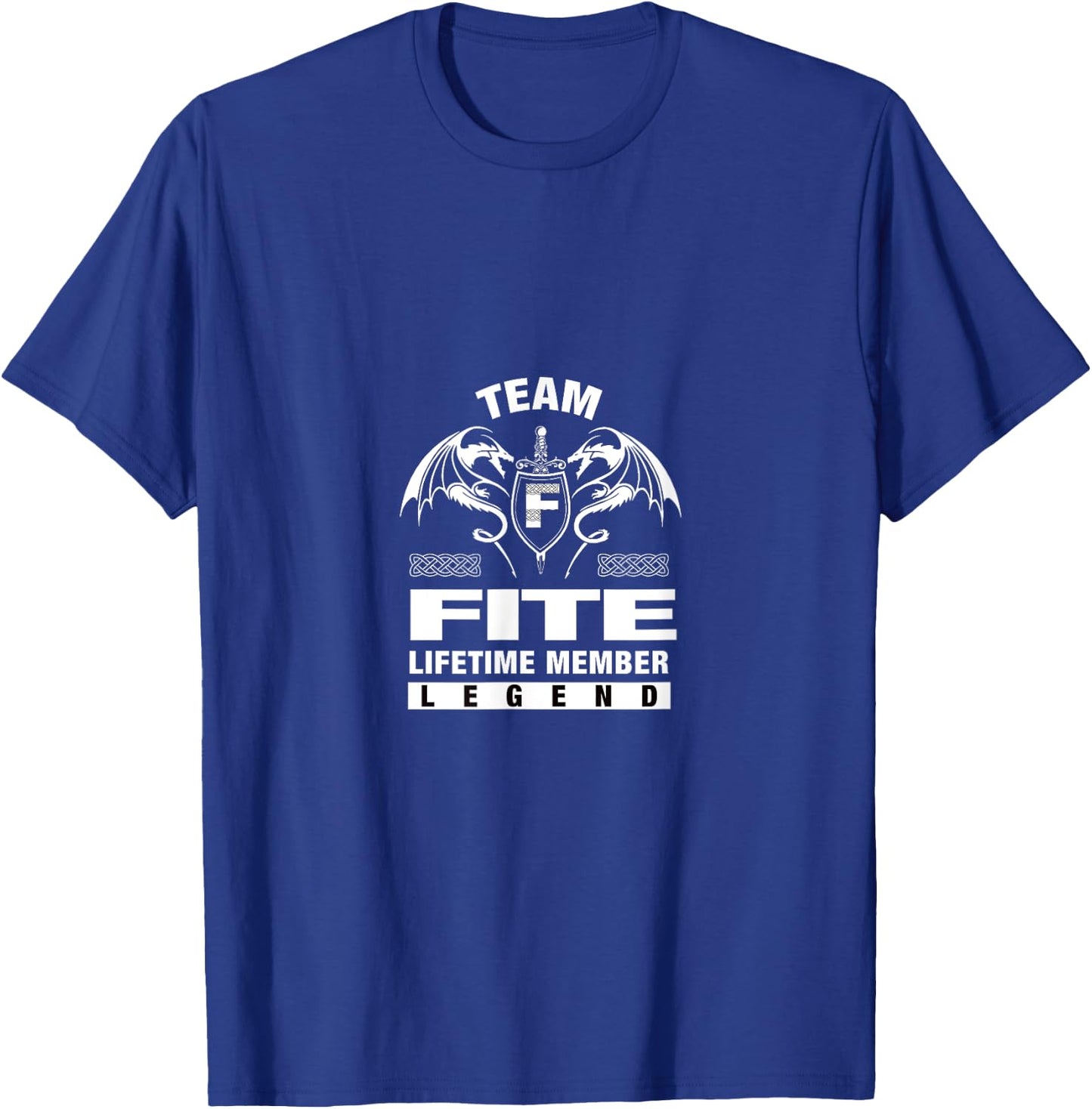 Team FITE - Lifetime Member Gifts T-Shirt - T-Shirt | Royal