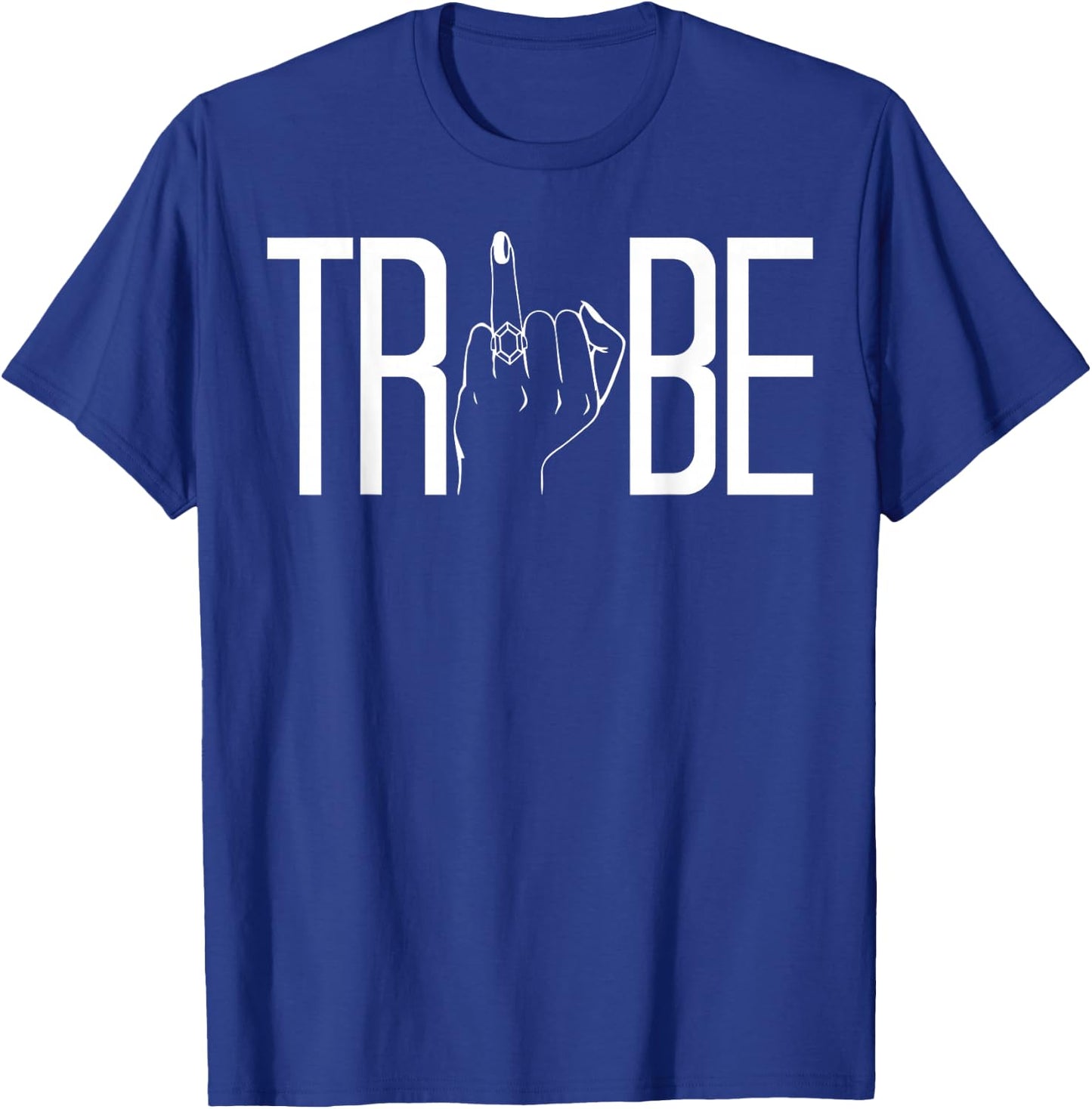 Tribe Ring Finger Wedding Bridal Bachelorette Party Matching T-Shirt - T-Shirt | Royal