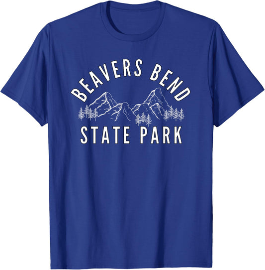 Beavers Bend State Park | Oklahoma, OK Camping T-Shirt - T-Shirt | Royal