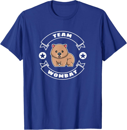 Shirts & Gifts For Australians, Australia Lovers Team Wombat T-Shirt - T-Shirt | Royal