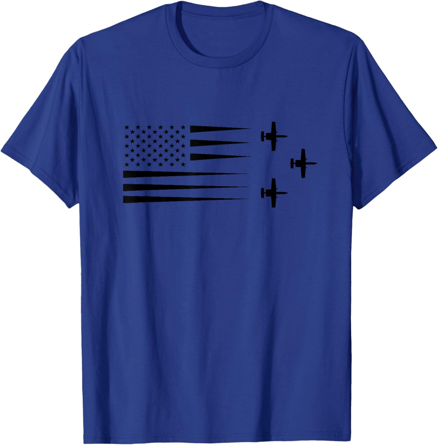 A10 A-10 Thunderbolt Warthog Brrrt Shark Mouth T-Shirt - T-Shirt | Royal