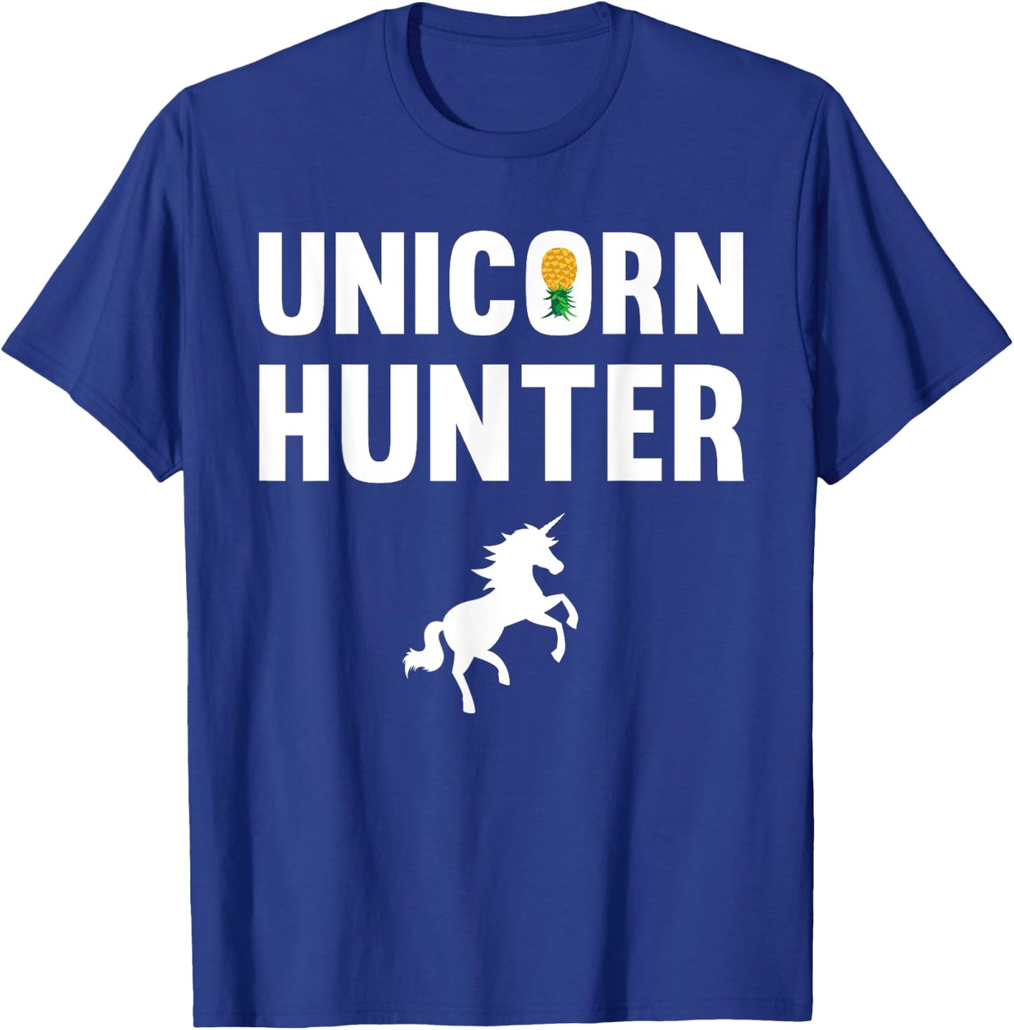 Unicorn Hunter Funny Swingers Polyamory Couple Swinging T-Shirt - T-Shirt | Royal