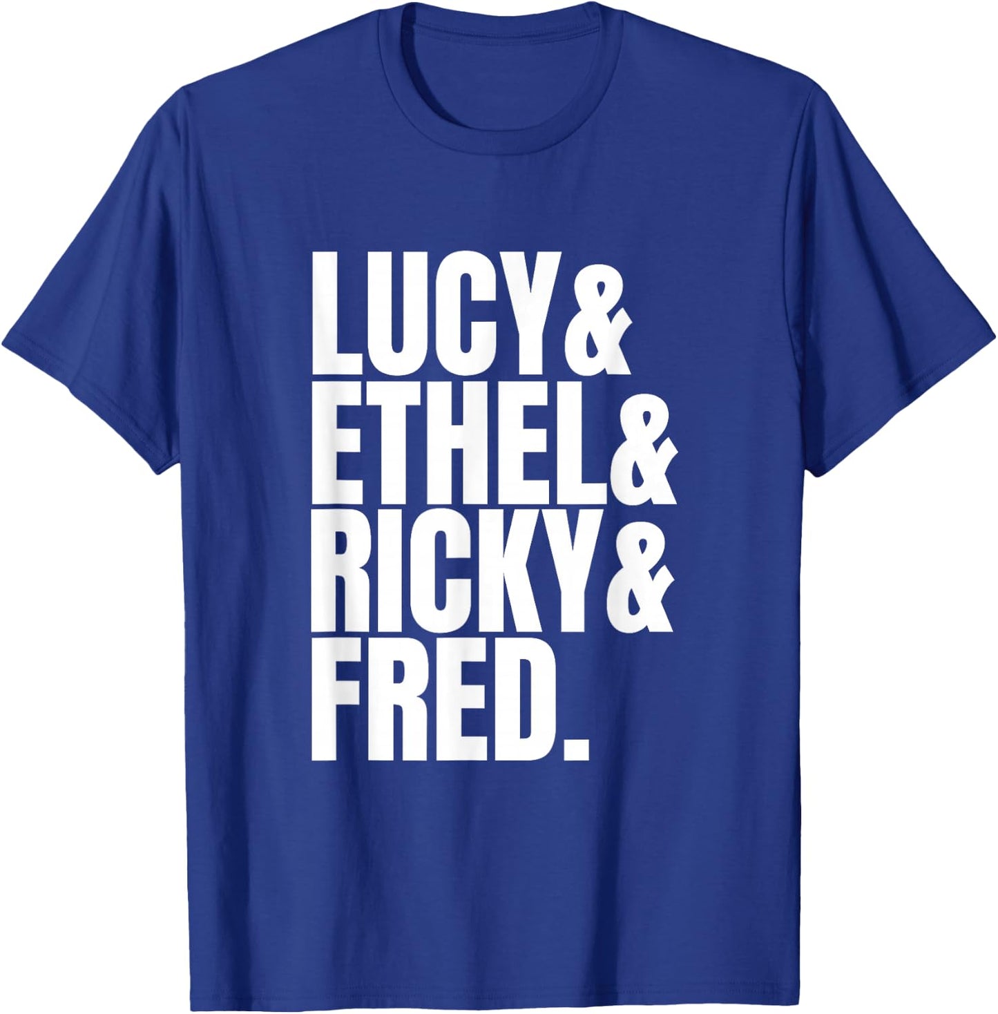 Team Lucy is Classic 50s TV Gifts T-Shirt - T-Shirt | Royal
