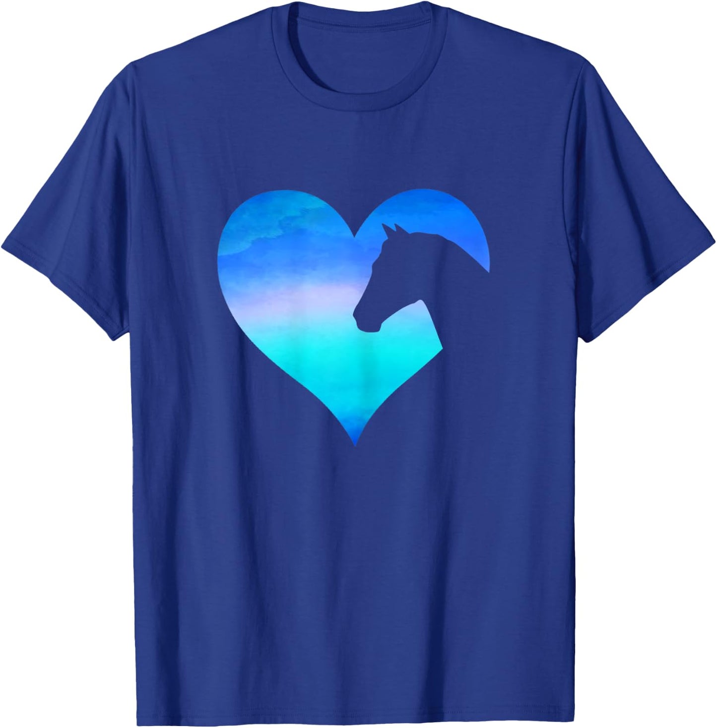 Girls Horse Lover For Boys Youth Women Who Loves Horses T-Shirt - T-Shirt | Royal