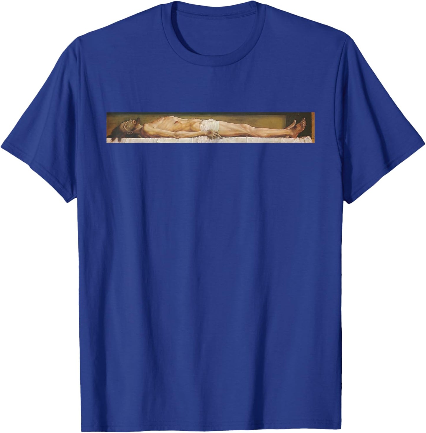 Body of the Dead Christ in the Tomb Hans Holbein Gothic Art T-Shirt - T-Shirt | Royal