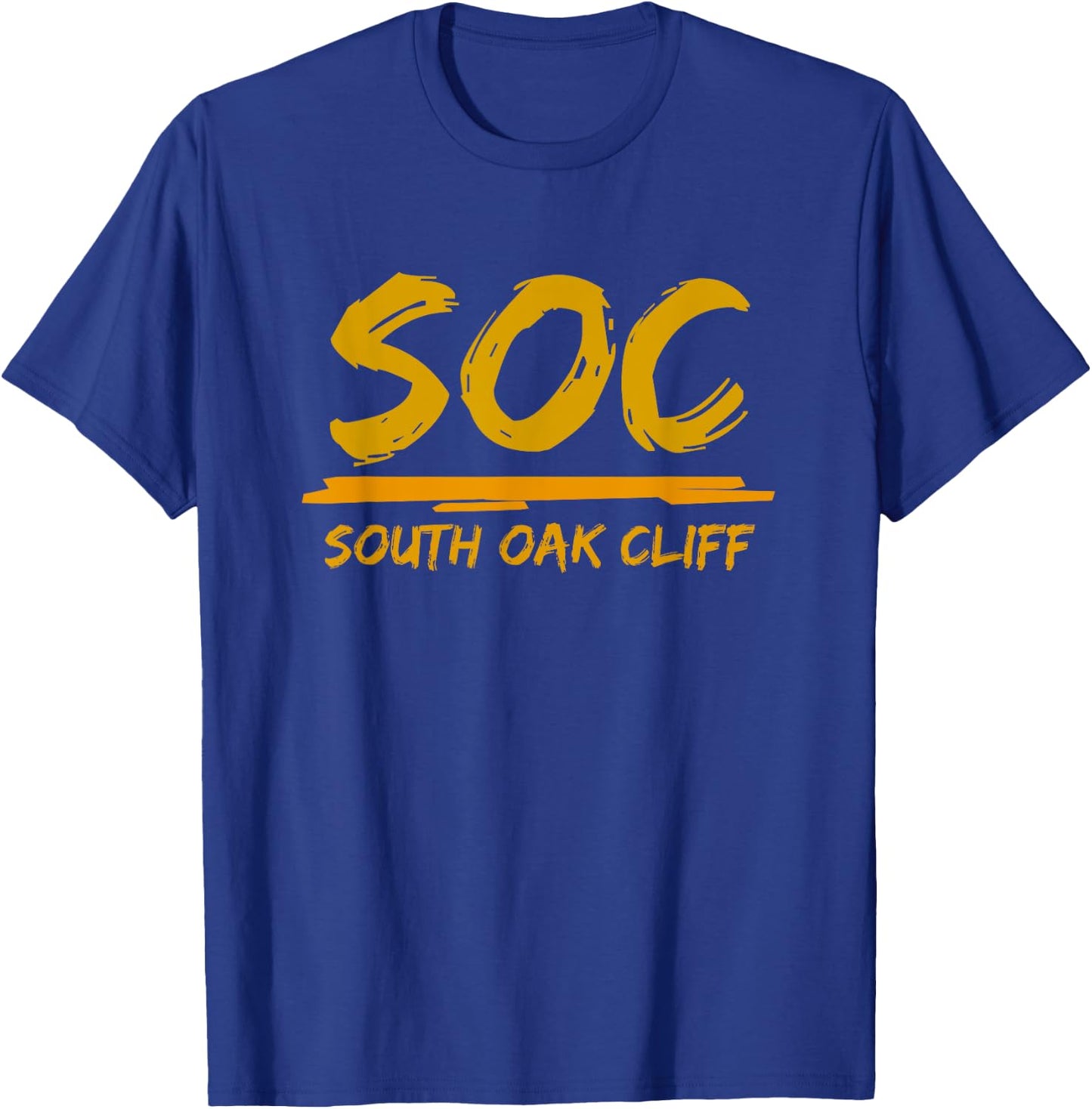 South Oak Cliff SOC Style T-Shirt - T-Shirt | Royal