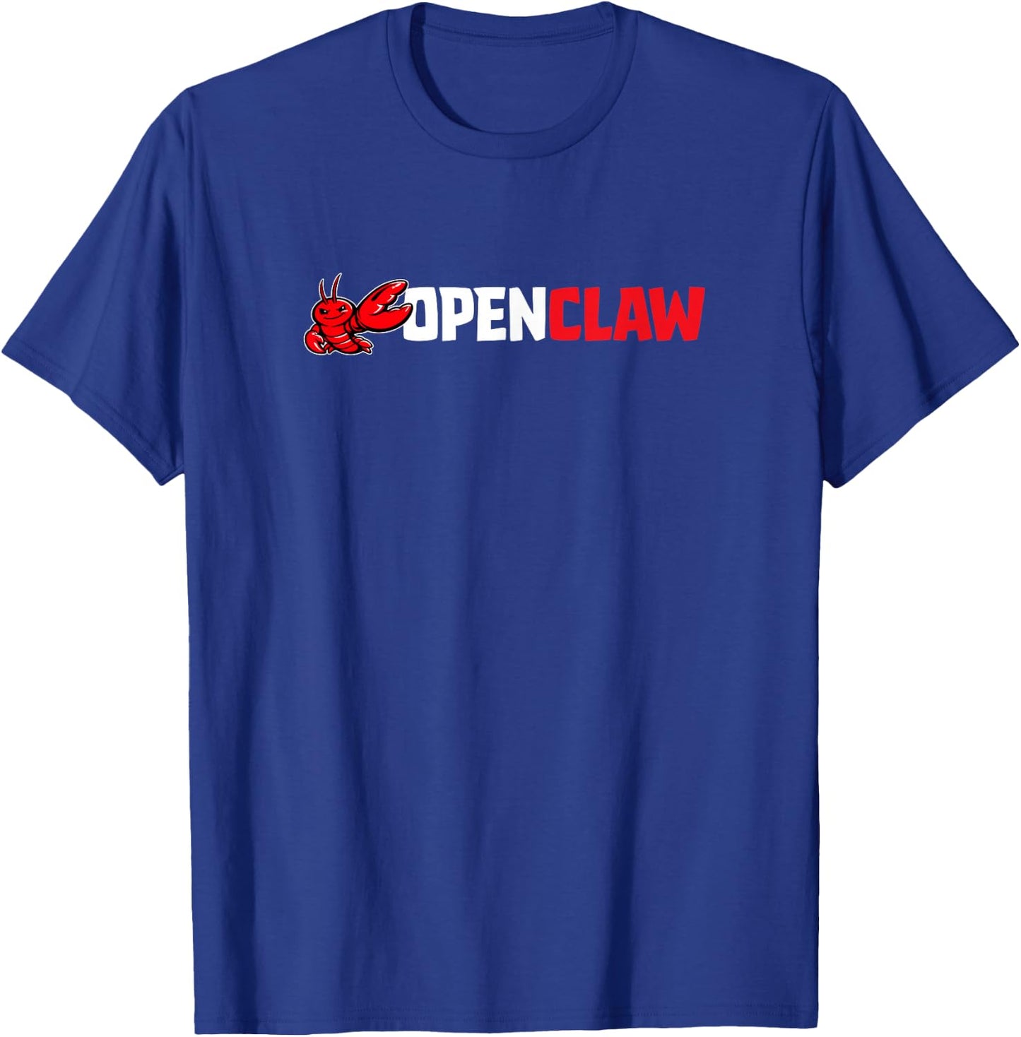 OpenClaw - Autonomous AI Agent and Personal Assistant T-Shirt - T-Shirt | Royal