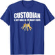 Custodian Keys - Love & Appreciate Janitor Appreciation Gift T-Shirt - T-Shirt | Royal