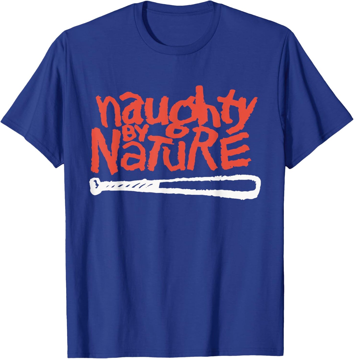 Naughty By Nature – Logo in Red T-Shirt - T-Shirt | Royal