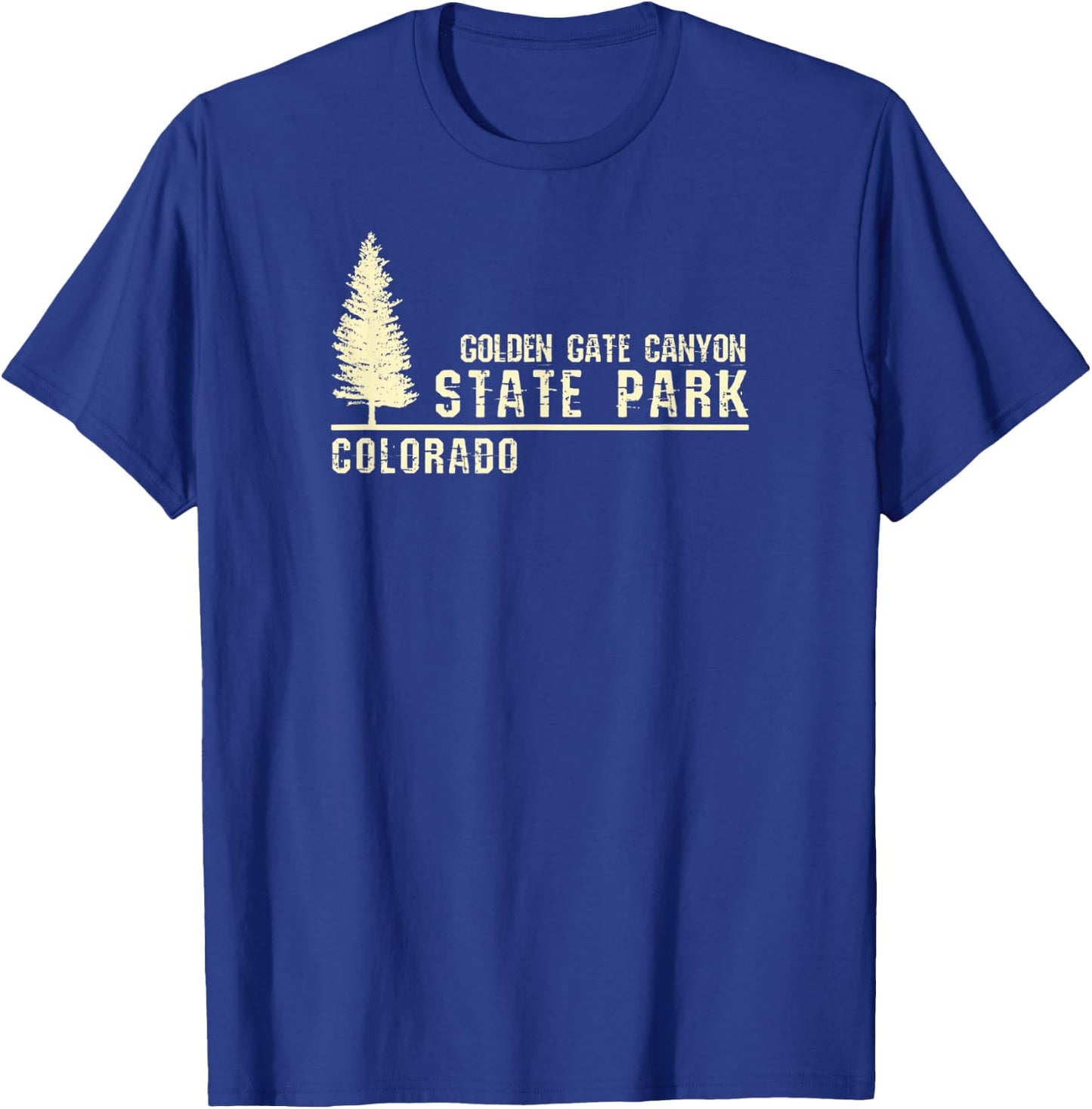 CO Souvenir - Golden Gate Canyon State Park T-Shirt - T-Shirt | Royal
