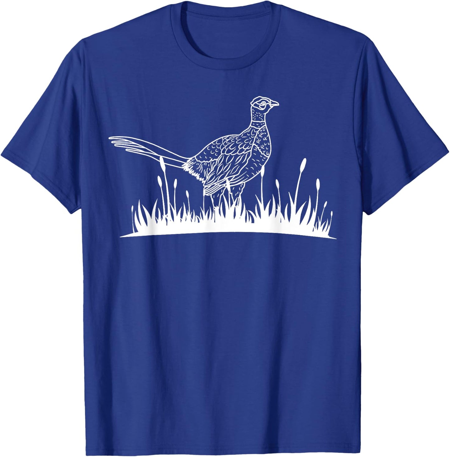 Pheasant Hunter Bird Dakota Hunting Upland T-Shirt - T-Shirt | Royal