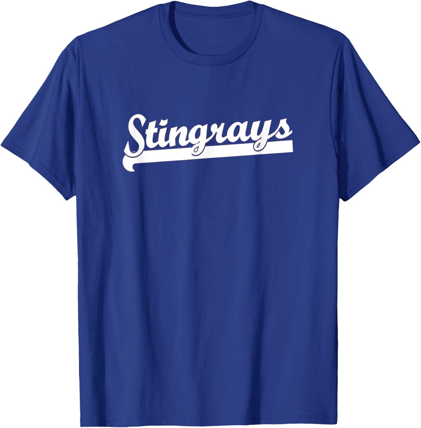 STINGRAYS Swimming Basketball Soccer T-Ball Football Team T-Shirt - T-Shirt | Royal