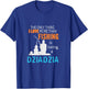 More Than Love Fishing Dziadzia Poland Polish Grandpa T-Shirt - T-Shirt | Royal