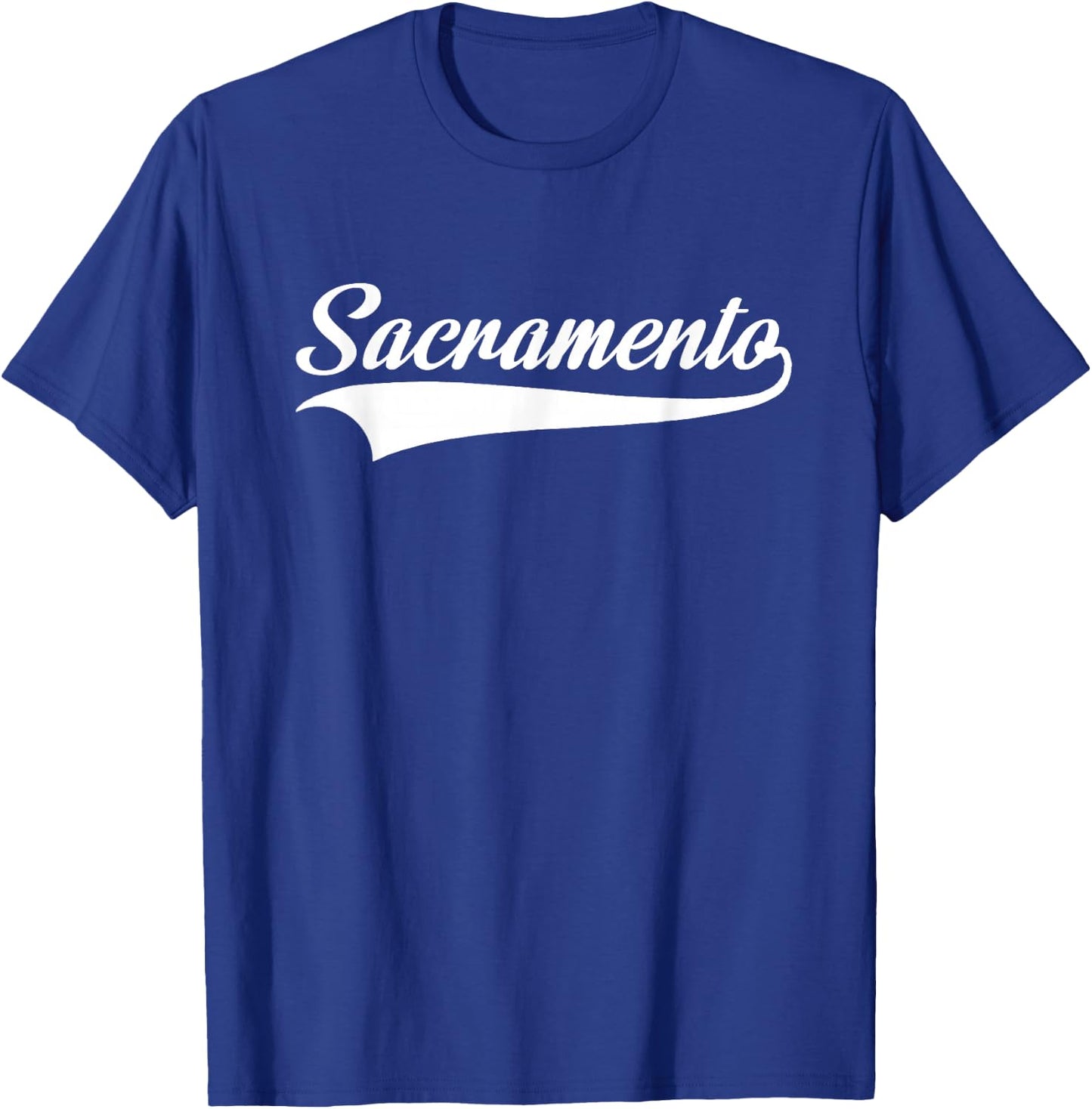 Sacramento - California - Throwback Design - Classic T-Shirt - T-Shirt | Royal